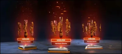 Combien existe de "Pack Héritage" ? (Tenue + Armes)