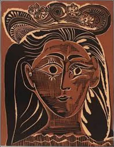 Qui a réalisé le portrait de sa muse au chapeau fleuri ?