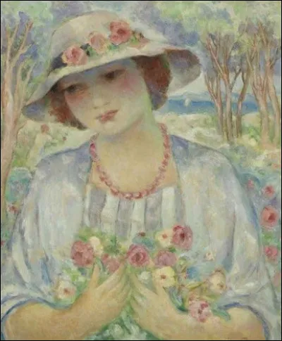 Qui a représenté cette "Jeune Fille au chapeau fleuri" ?