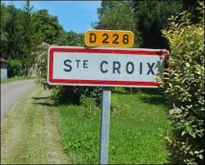 Commune Lotoise, Sainte-Croix se situe en région ...