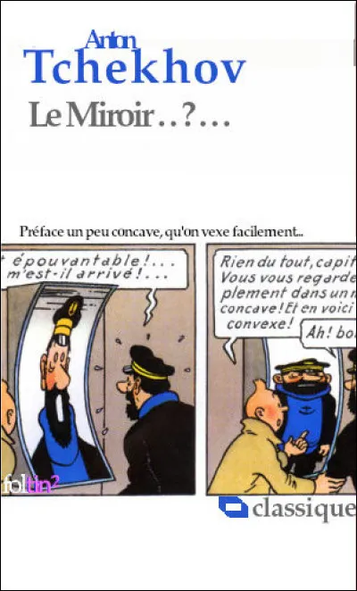 Une brève nouvelle fantastique, d'après une légende disant qu'il y aurait un démon caché dans un "Miroir...". (Complétez le titre !)