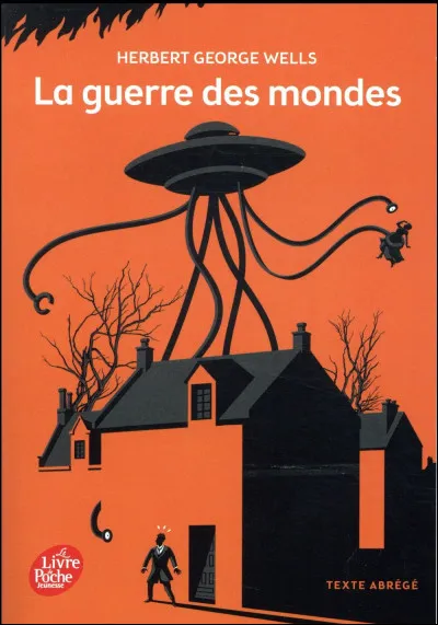 "La Guerre des mondes" est un roman de H.G. Wells adapté plusieurs fois : pour la radio (dont une version d'Orson Welles qui a défrayé la chronique en 1938), mais également au cinéma à plusieurs reprises : en quatre longs-métrages et plusieurs séries. L'un des ouvrages ci-dessous n'a pas été écrit par H.G. Wells ; lequel ?