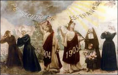 Politique : 
Le 9 décembre 1905, la loi des séparations des Églises et de l'État est promulguée (elle sera publiée au Journal officiel le 11 décembre 1905) et entrera en vigueur le 1er janvier 1906.
Cette loi fut votée le 3 juillet 1905 par 341 voix pour et 233 voix contre à la Chambre des députés.
Le 6 décembre, elle passe au Sénat. Quel fut le résultat ?