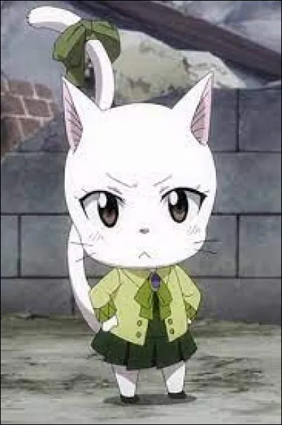 Où Carla a-t-elle sa marque de Fairy Tail ?