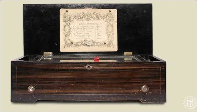 En quelle année cette boîte à musique a-t-elle été créée ?