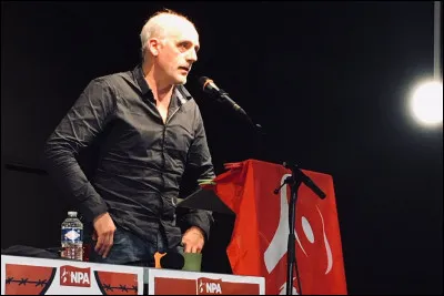 Philippe Poutou, lui aussi candidat en 2022, ...