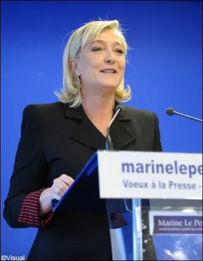 Quand Marine Le Pen a-t-elle été candidate pour la première fois, avec quel résultat ?
