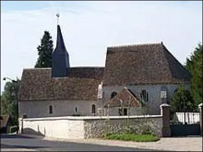 Vous avez sur cette image l'église Sainte-Anne, à Dannemarie. Village francilien, il se situe dans le département ...