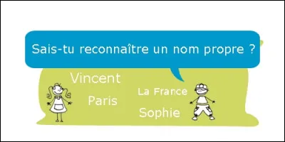 Lequel de ces noms communs est aussi un nom propre ?