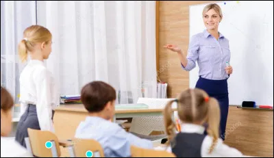 Situation - Le prof t'appelle pour passer devant toute ta classe. Tu te lèves devant tous tes camarades. À la fin de ta présentation, le prof te dit :