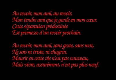 Voici le dernier poème d'Essénine. Comment l'a-t-il écrit ?