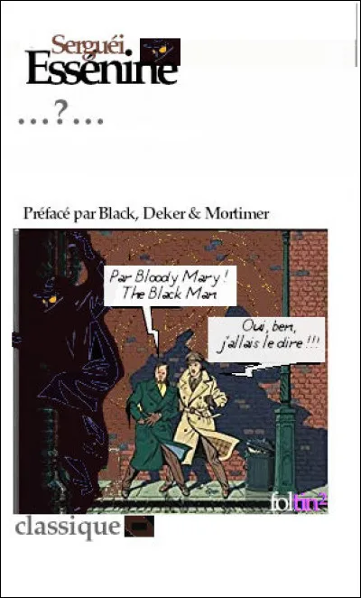 Nous avons le secours de deux détectives britanniques - mais néanmoins célèbres - pour retrouver le titre de ce recueil sombre. Quel est-il ?