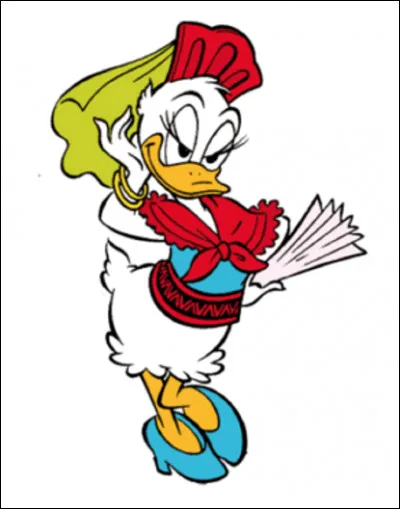 Donna Duck est la première petite amie de Donald Duck