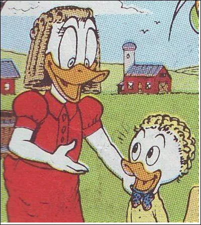 Daphné Duck est la mère de Donald Duck.