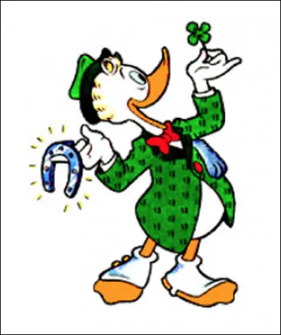 Gontran Bonheur est le frère de Donald Duck.