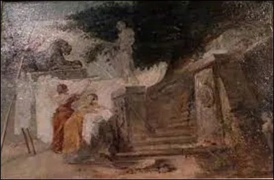 Peinte entre 1757 et 1761, ''Les Lavandières'' est un tableau réalisé par un préromantique. De qui est cette toile ?