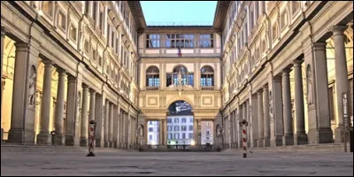 Dans quelle ville d'Italie se situe la galerie des Offices ?