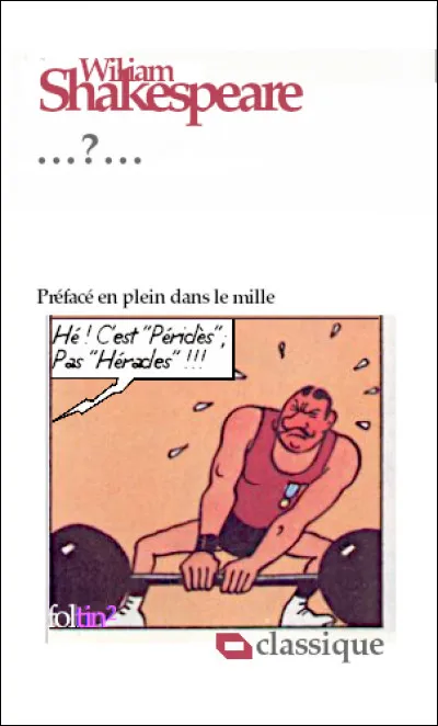J'ai toujours cru qu'il était athénien, mais non : chez Shakespeare, "Péri[... ?...]" est bien "..." !