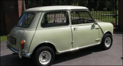 Quelle est cette voiture sortie en 1959 ?