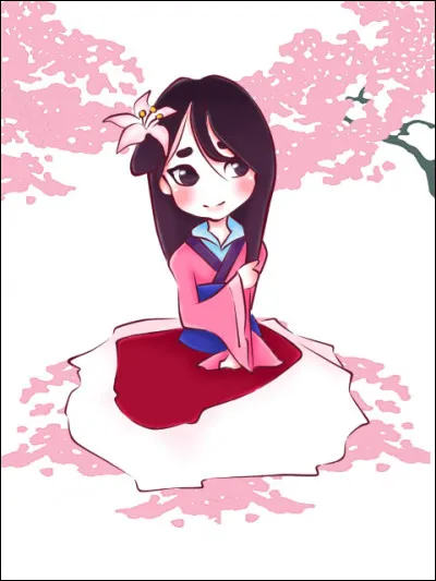 Quelle est cette princesse Disney chibi ?