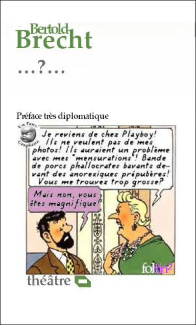 Cette pièce s'élève (déjà) contre le machinisme et le productivisme moderne ; elle est aussi un plaidoyer contre toutes formes de violences, sociale entre autres. Quel est son titre ?