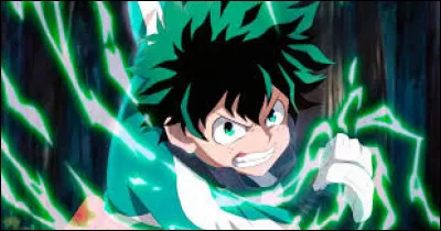 Je suis le héros de l'histoire dans My Hero Academia.