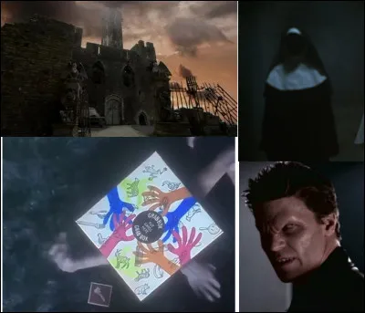 Dans ce château abandonné, des hôtes un peu particuliers et des pièges sont positionnés à droite et à gauche, donc faites attention où vous mettez les pieds ! Dans quelle série, ce château apparaît-il ?