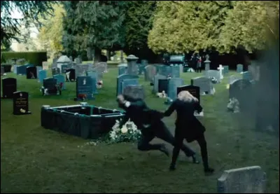 Le parc dispose aussi d'un cimetière plus vrai que nature ! Dans quel film figure-t-il ?