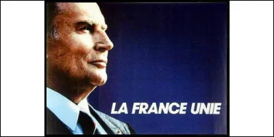 C'est l'affiche de François Mitterrand pour ...
