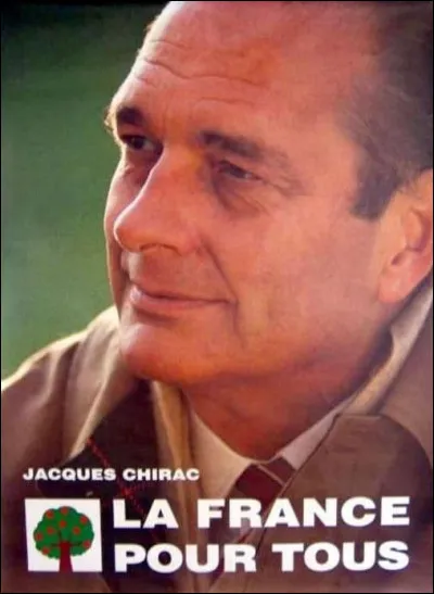 A quelle élection cette affiche de Jacques Chirac correspond-elle ?