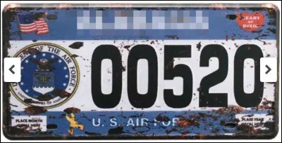 État qui est aussi le titre d'une vieille chanson de Neil Young. Voyez aussi le coeur rouge (en haut à droite) : cette plaque vient donc ...