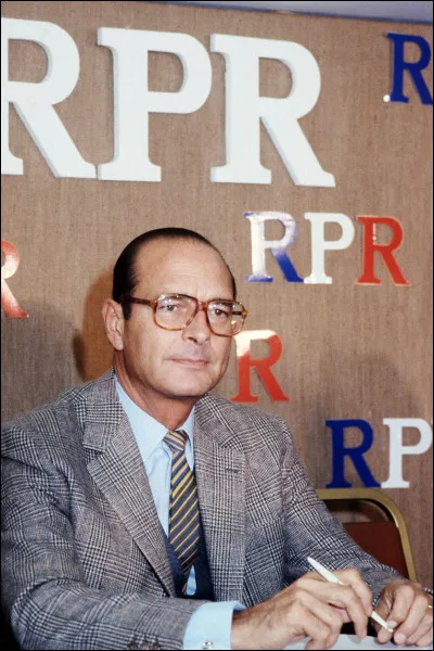 Jacques Chirac a été quatre fois candidat ; il a échoué une fois à la 3e place, en ...