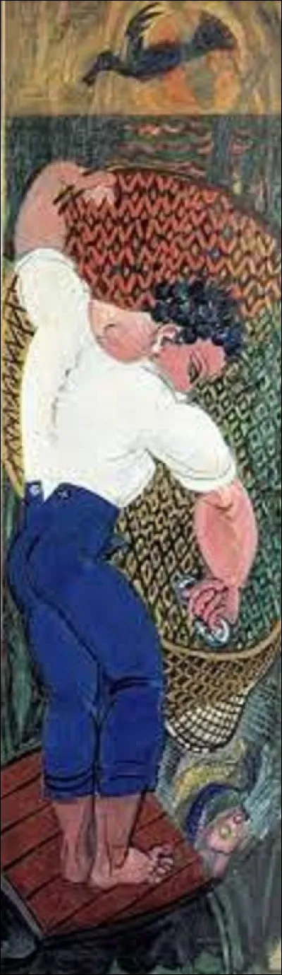 ''Pêcheur au filet'' est une huile sur toile exécutée en 1909. De ces trois fauvistes, lequel a réalisé ce tableau ?
