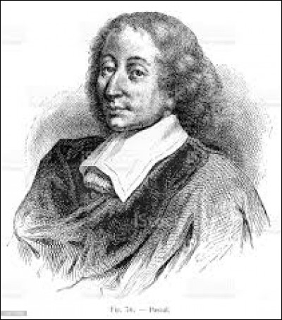 Pascal l'auteur des "Pensées" est aussi l'inventeur d'une des premières machines à calculer.