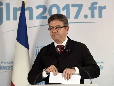 Jean-Luc Mélenchon, arrivé 4e ...