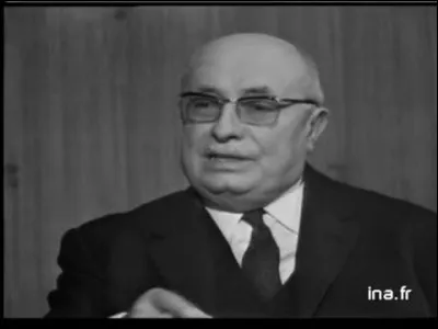 Jacques Duclos, arrivé 3e en 1969 ...