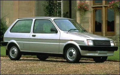 Quelle est cette voiture lancée en 1980 ?