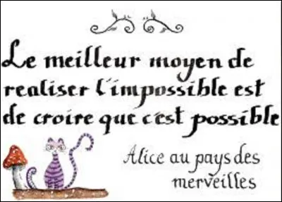 Dessin animé : 
''Alice au pays des merveilles'' est un Disney datant de 1951. Ce film est l'adaptation de deux romans de l'écrivain britannique, Lewis Caroll.
Durant ce long métrage, Alice, lors d'une promenade, tombe sur un gros champignon sur lequel un insecte fume un narguilé. Elle mange une grande partie de ce champignon et retrouve sa taille normale.
Quel animal se trouve sur ce champignon ?