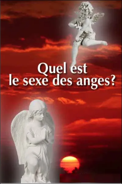 Les anges sont asexués.