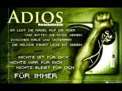 Complétez : 
"Nichts bleibt für..."