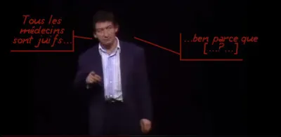 L'humoriste nous "enseigne" que « ...tous les praticiens, comme...» [Complétez la phrase avec la raison de cette affirmation !]