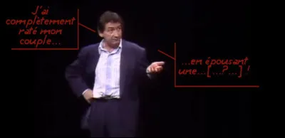 Et, théorisant sur le racisme, il comprend la position de certains, car lui-même, d'origine limousine, ... [Complétez les crochets !]