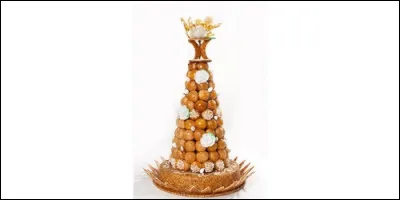 Quel est le nom de cet assemblage de pâtisseries faites de choux de pâte, de crème pâtissière et de caramel ?