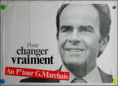 A quelle élection cette affiche de Marchais correspond-elle ?