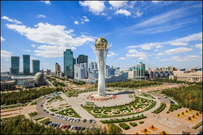 Quelle est la capitale du Kazakhstan ?