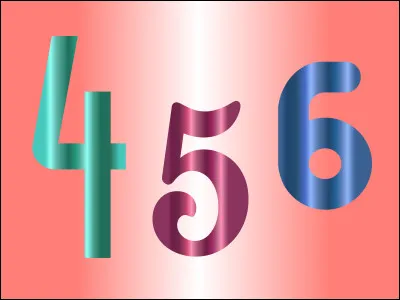 Quel chiffre ou nombre pr&eacute;f&egrave;res-tu, parmi ceux-l&agrave; ? (2/5)