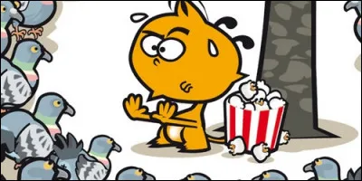 Quel est le nom de ce petit diablotin orange qui n'est autre que le titre de la bande dessinée ?