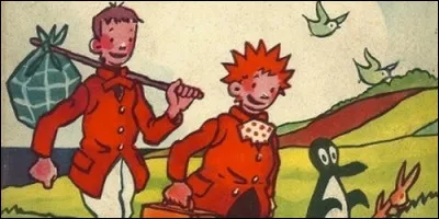 Quel duo le bédéiste Alain Saint-Ogan créa-t-il en 1925 ?