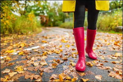 Du mois de septembre au mois d'août, faudrait des bottes de caoutchouc !