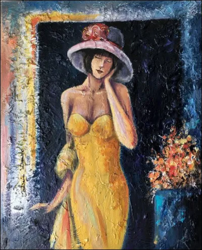 Qui a orné ce chapeau d'un beau ruban ?